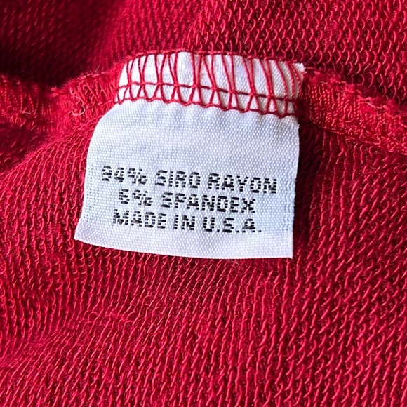 NWT Bryn Walker Chelsea Midi Dress Red Lagenlook Asymmetrical Size M - Picture 6 of 9